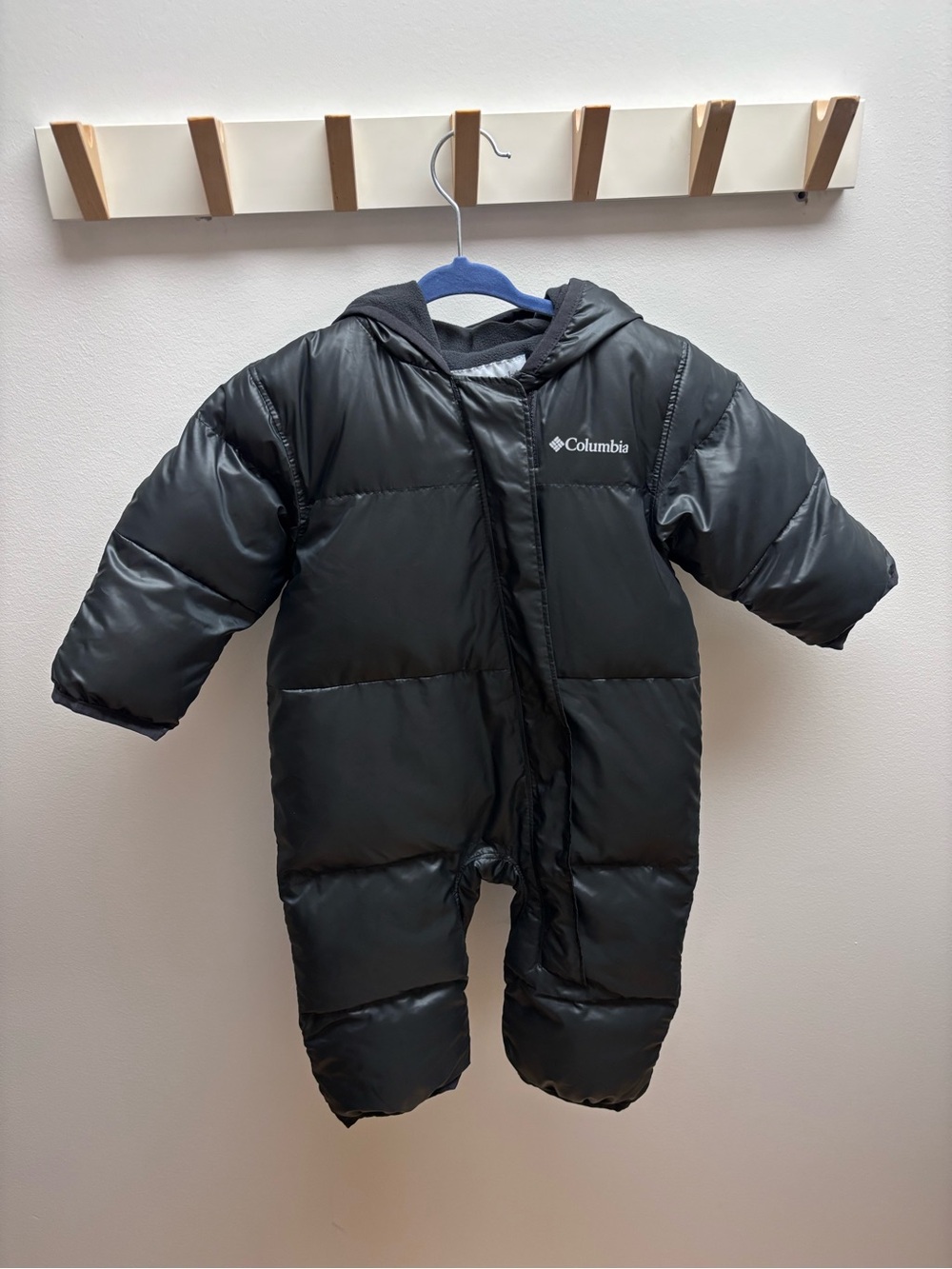 Columbia Black Infant Bunting Suit